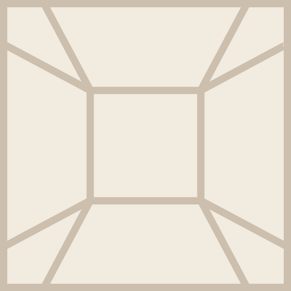 '9: Beveled frame' layout — collage from 9 photos