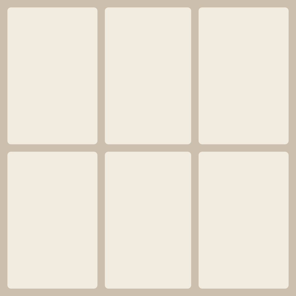 '3×2 grid' layout — collage from 6 photos