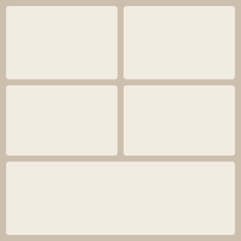 5: 2×2 + wide bottom collage layout — Photo 20×30