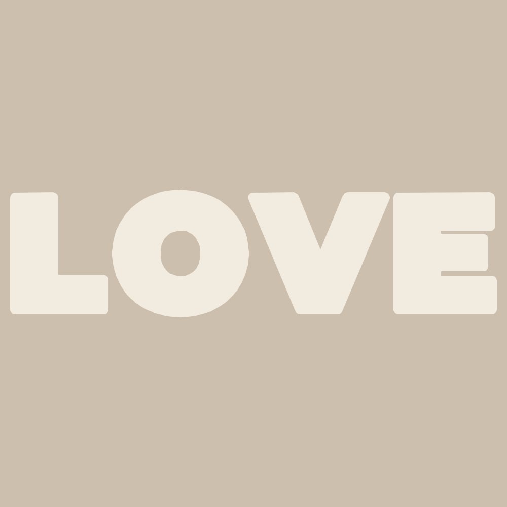 Shaped photo collage: Text